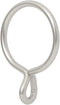 Ivilon Drapery Eyelet Curtain Rings - 1.7" Ring for Curtain Hook Pins, Set of 14 - Satin Nickel...