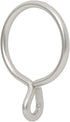 Ivilon Drapery Eyelet Curtain Rings - 1.7" Ring for Curtain Hook Pins, Set of 14 - Satin Nickel...