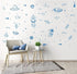 Outer Space Wall Stickers for Kids – Rockets, Stars, Planets and Galaxy Themed Decals – Educational and Decorative Vinyl for Boys Bedroom, Nursery...