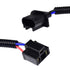 H13 9008 to H4 9003 Adapter Extension Wiring Harness Sockets Connector Headlight Conversion Retrofit for Jeep Wrangler JK TJ or Trucks 2pcs...