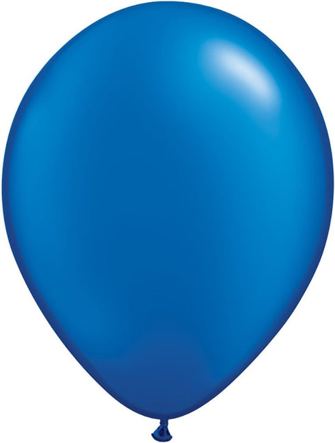 Qualatex 11" Pearlized Sapphire Blue Balloons (100ct)...
