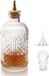 SuproBarware Bitters Bottle - Donatello Bitter Bottle for Cocktail, 8oz / 240ml, Glass Dashes Bottle with Stainless Steel Dasher Top...
