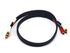 Monoprice 102196 3-Feet Triple RCA Stereo Video Dubbing Composite Cable (3 x RG59U Cable ), Black...