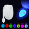 Toilet Light with Motion Detection White Sensor LED Bathroom Toilet Bowl Light...
