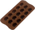Silicone Heart Chocolate Mold, Candy Molds for Party, Wedding, Jelly, Heart Shaped Ice Cube, Pack of 2...