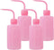 4 Packs Wash Bottle Plastic Tattoo Wash Bottle Water Squirt Bottle Squeeze Diffuser Bottle Food Dispensers Salad Jam Bottle (Pink)...