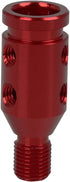 X AUTOHAUX M12 X 1.25 Car Universal Red Gear Shift Knob Adapter for Non Threaded Shifter...