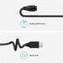 TUSITA USB-C Plug Charging/Data Cable Compatible with Garmin Watch - 1M, 2-Pack......