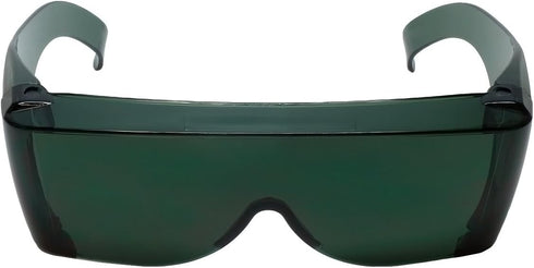 Calabria 3000 Large Fit Over Safety Glasses Fitover Prescription Eyewear Green Men Women Wrap Around Tint Anti Scratch Glare...