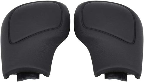 Acouto Gear Shift Knob Side Cover for Passat for CC for Jetta for Golf 6 for GTI for MK6, 2pcs Synthetic Leather Side Gear Shift Covers Gear Shift...