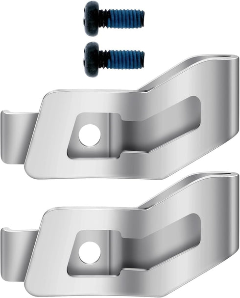 Belt Clips for Milwaukee, 2pcs 42-70-0495 Drill Tool Clips Hook Kit with Screws for Milwaukee Drill Stubby Impact Wrench Hex Impact Driver Hex Hyd...