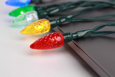 YAGE Tale LED Christmas Light Phone Charger Cord USB and Bulb Charging Cable 50inch 10led Multicolor Bulbs Compatible with Phone5,6,7,8,X,XR,XS,XS...