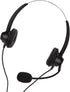 3.5mm Wired Stereo Call Center Headset, On Ear Call Center Headset with Noise Cancelling Microphone, Computer Headphone for Home Office Customer S...