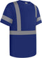 Hi Vis Shirts for Men Class 3 High Visibility Shirts with Short Sleeves, Reflective Safety Shirts for Men Women, ConstrUCRtion Shirts, Durable & B...