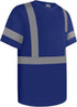 Hi Vis Shirts for Men Class 3 High Visibility Shirts with Short Sleeves, Reflective Safety Shirts for Men Women, ConstrUCRtion Shirts, Durable & B...