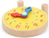 Toddler Teaching Clock, Wooden Clock Toy Numbers Clock Model Toy Time Learning Clock Learning to Tell Time Educational Kindergarten Toy for Childr...