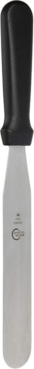 Mercer Culinary Straight Spatula, 8 Inch, Stainless Steel,Black...