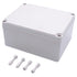 Twidec/Waterproof Dustproof IP67 Junction Box ABS Plastic Electrical Project Box DIY Case Enclosure Gray 8"x 6"x 4"(200 x 150 x 100 mm)...