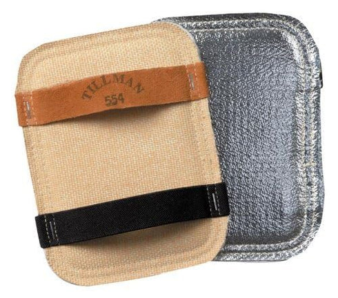 John Tillman & Co 5 1/2'' X 7 1/2'' Silver And Yellow Alumin Backhand Pad...