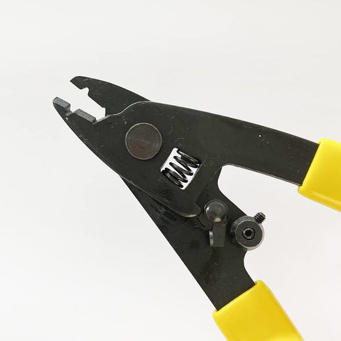 CFS-2 dual-port optical fiber stripper leather wire and cable coating stripper electrician manual tool (1PCS)...