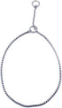 Silver Dog Chain Collar Choke Pet Training Snake Collar with Heavy Links, 26 in, 5 mm...