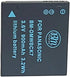 Pack of 2 DMW-BCK7 Batteries for Panasonic Lumix DMC-FH25, FH27, FP5, FP7, FS16, FS18, FS22, FS35, FS37, DMC-S1, DMC-S2, DMC-S3, DMC-SZ1, DMC-SZ5,...