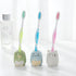 4Pcs Creative Animal Mini Toothbrush Holder Ceramic Cotton Swabs Toothpicks Toothbrush Stand Holder Organizer for Bathroom Vanity Countertops...