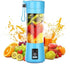 Fresh Juice Portable Blenders and Mini Fruit Smoothie Milk-shake Mixer Bottle Blander Licuadora Portatil Juicer (Green), Large...