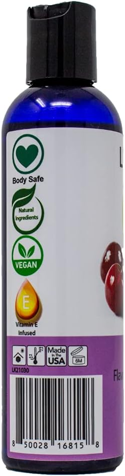 Cherry Flavored Massage Oil for Massage Therapy - Relaxing Muscle Massage for Men and Women with Natural Vitamin e Oil with Aromatherapy Oils for ...