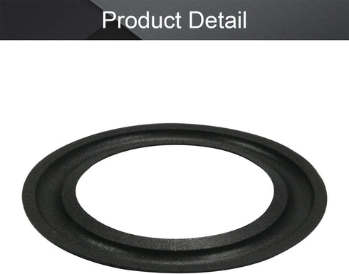 Fielect 2Pcs 3.5inch/90mm Foam Speaker Edge Surround Rings Replacement Kit for Speaker Repair or DIY Black...