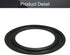 Fielect 2Pcs 3.5inch/90mm Foam Speaker Edge Surround Rings Replacement Kit for Speaker Repair or DIY Black...