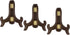 uxcell 3pcs 4" Easel Plate Holder, Wooden Folding Display Stand Brown for Decorative Picture Frame...