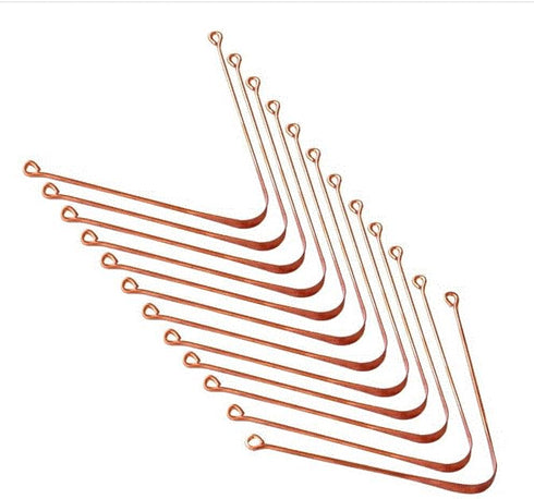 Tongue Scraper for Adults Set of 12, Premium Copper Tongue Scraper, Metal Tongue Cleaner for Bad Breath, Easy to Use Tongue Scraper, Tongue Scrape...