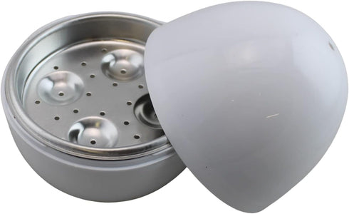 Microwave Egg Boiler Cooker Hard or Soft Boiled Eggs BPA Free Cook Up To 4 Eggs In Minutes Food-Grade...