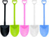 100 PCS Colorful Mini Shovel Shape Spoons,Disposable Plastic Ice Cream Dessert Pudding Yogurt Sugar Shovel Spoon(4.8 Inch,Mixed Color)...