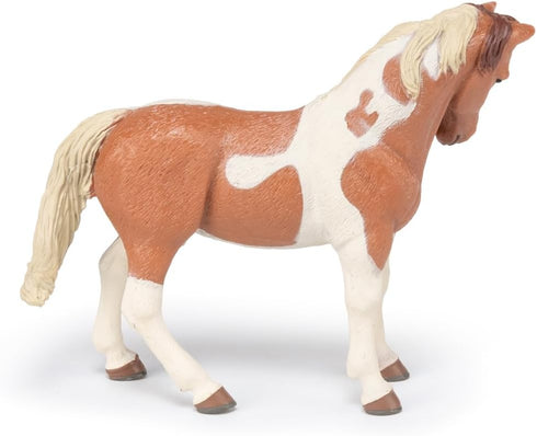 Papo - hand-painted - figurine - Horses,Foals and Ponies - Pinto Mare Figure-51094 - Collectible - for Children - Suitable for Boys and Girls - fr...
