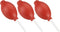 3Pack Dust Ball Air Blower - Equipment Cleaning Rubber Remove Dust & Transfer Liquid, Apply to Computer/Camera Lens/Plants(5.79 x 2.09 Inches, Red...
