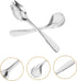 Hemoton 1 Set Elderly Tableware Handicapped Fork Spoon Angled Grip Spoon Hand Spoon Disability People Silverware Elderly Aid Utensils Scoop Cutler...