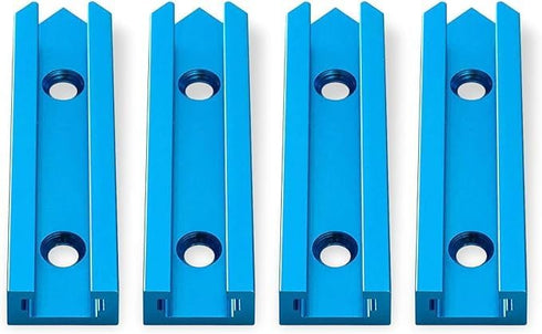 POWERTEC 71609 3" T-Track Intersection Kit with Predrilled Mounting Holes, for Universal T Track, T Track Accessories for Woodworking Jigs and Fix...