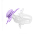 LittleForBig Bigshield Generation-3 Single Big Sized Pacifier Purple...