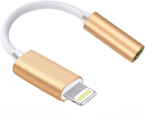 Lightning to 3.5mm Headphone Jack Adapter, Apple MFi Certified Digital Hi-Fi Audio Earphone Connector for iPhone 12/12 Pro Max 11 Pro/XS/XR/X/8 7 ...