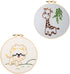 ?2 Set? Embroidery Kit for Beginners/Adults, Cross Stitch Kits for Beginners/Adults, Embroidery Patterns are Simple and Easy to Operate?Craft Kits...