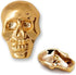 4-pcs Metal Skull Button with Shank 18mm x 26mm, TR-10599 (Gold)...