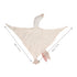Baby Security Blanket,Cute Ultra Soft Breathable Goose Baby Snuggle Blanket Stuffed Animals Baby Blanket Traveling Sleeping Blanket for Babies (Iv...