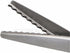 Fabric Pinking Shears Craft Scissors? Serrated Scalloped stainless Steel Handled Professional Sewing black Scissors, Scissors for Leather, Tailori...