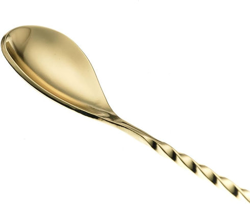 Barfly Fork Bar Spoon, End 12 3/8" (31.5 cm), Gold...