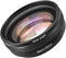 18 mm Wide Angle Macro Combined Additional Camera Lens for 52mm Lens Sony ZV1 RX100M7 / Canon G7X Lens Accessories (Black)...