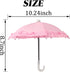 5PCS Cute Doll Toys Sunny Rainy Umbrella for American Girl Dolls and Other 18 inch Dolls Decoration Games Photography Props Supplies...
