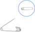 1,000Pcs Nickel-Plated Small Safety pins, 19mm Small Metal Sewing Clothing Accessories Decorative Fixed Safety pins (Silver)...