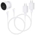 2Pack Power Adapter Compatible with Google Nest Cam Outdoor or Indoor, Battery - 6.5ft/2m Weatherproof Outdoor Charger Cable Power Your Camera Con...